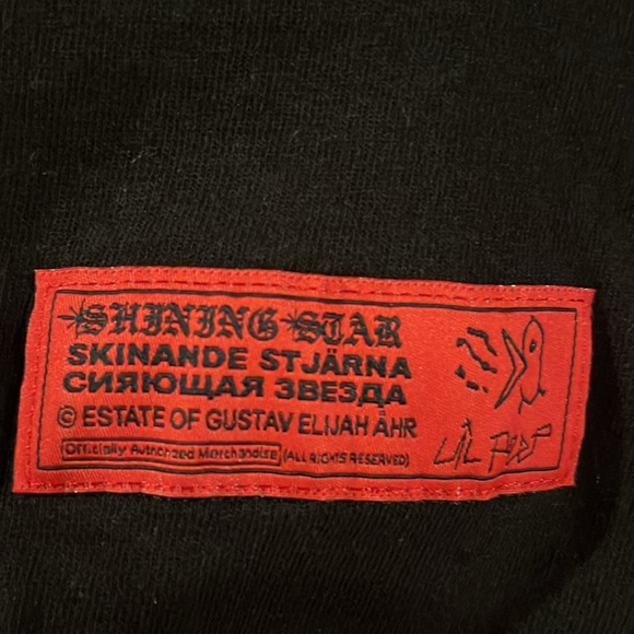 LiL PeeP - Hellboy embroidered, long sleeve Lg - Picture 5 of 10
